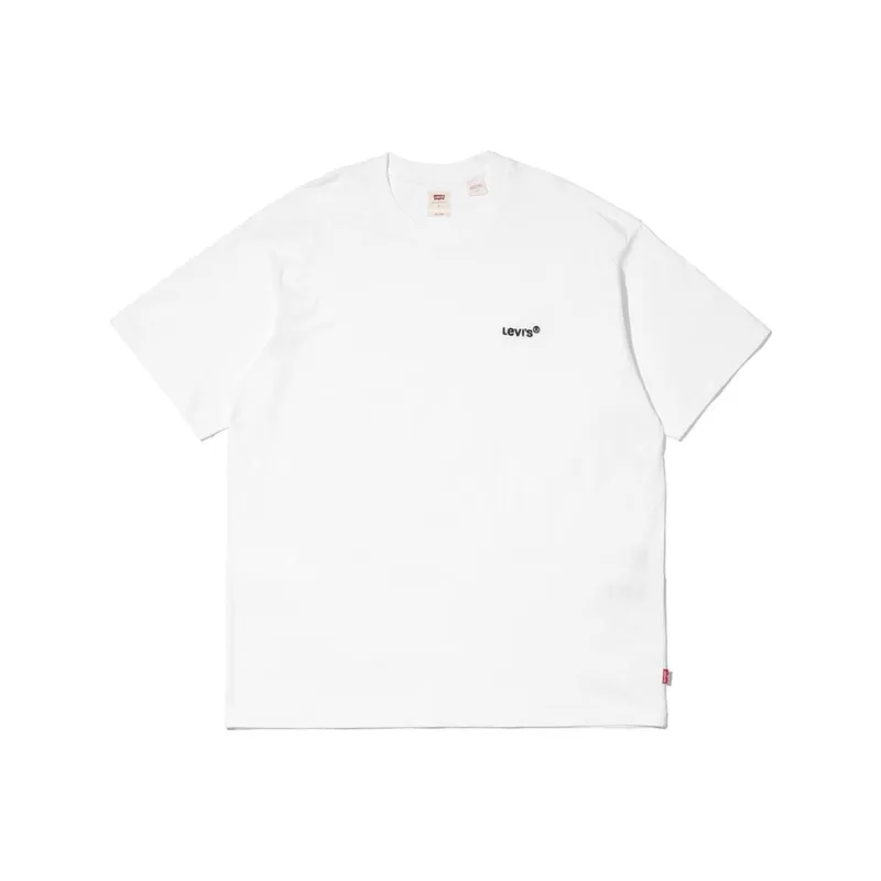 Levis T Shirts Unisex White-0