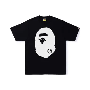 A BATHING APE Bicolor Big Ape Head Tee SS22