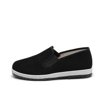 Strongman Breathable Low Top Casual Shoes Unisex Black