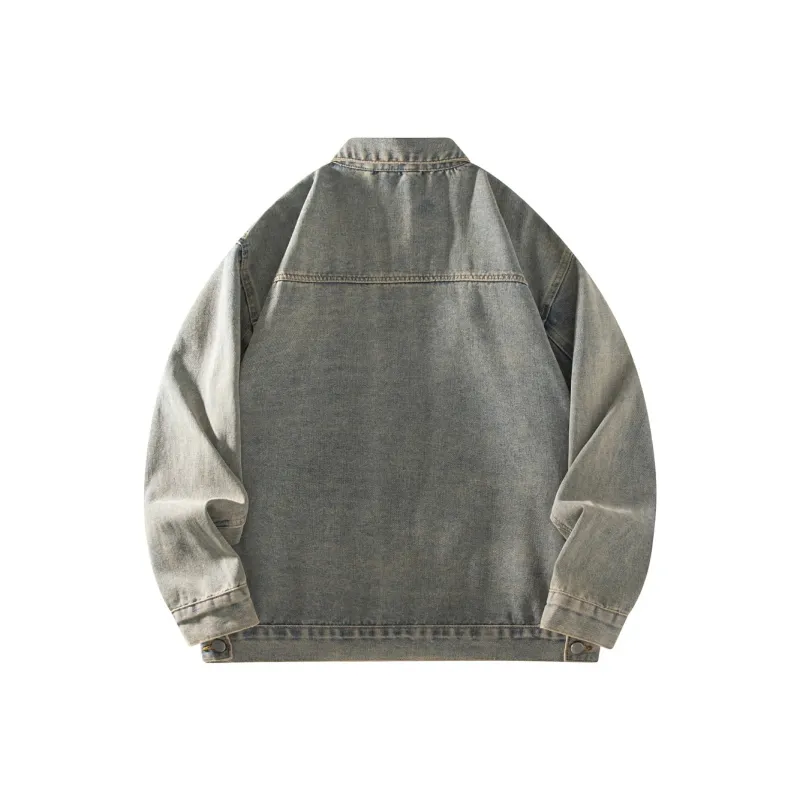 SOCKKEY Denim Jacket Unisex Black-1