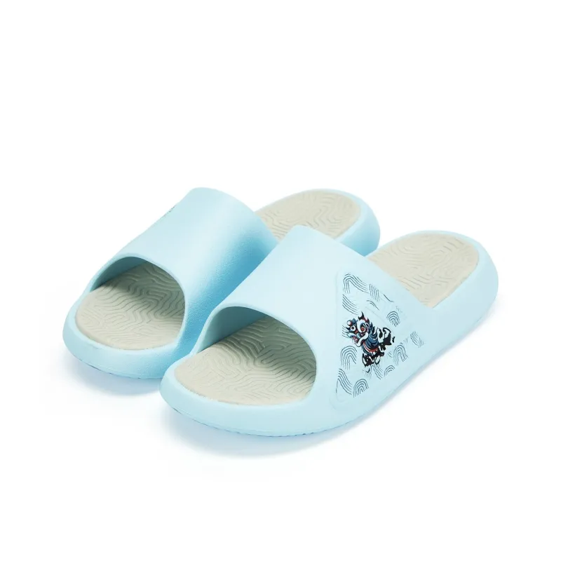 PEAK State Pole Guochuang Slippers Slip Resistant Odor Resistant Abrasion Resistant Slide Slippers Men's Blue-5