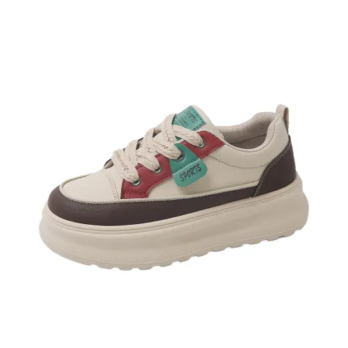 Boogie Bear Breathable Height Increasing Low Top Skateboard Shoes Women's