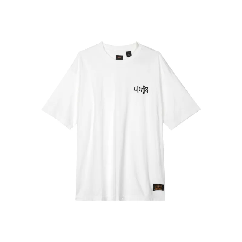 Levis Logo print Crew neck T shirt-0