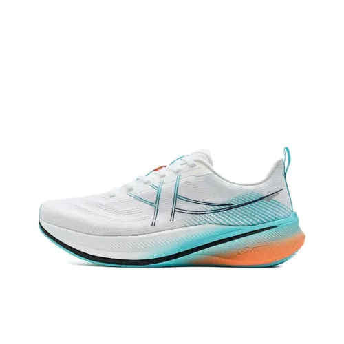 XTEP 360X 2.0 LITE Coverage Wear Resistant Low Top Casual Running Shoes Men's White Blue