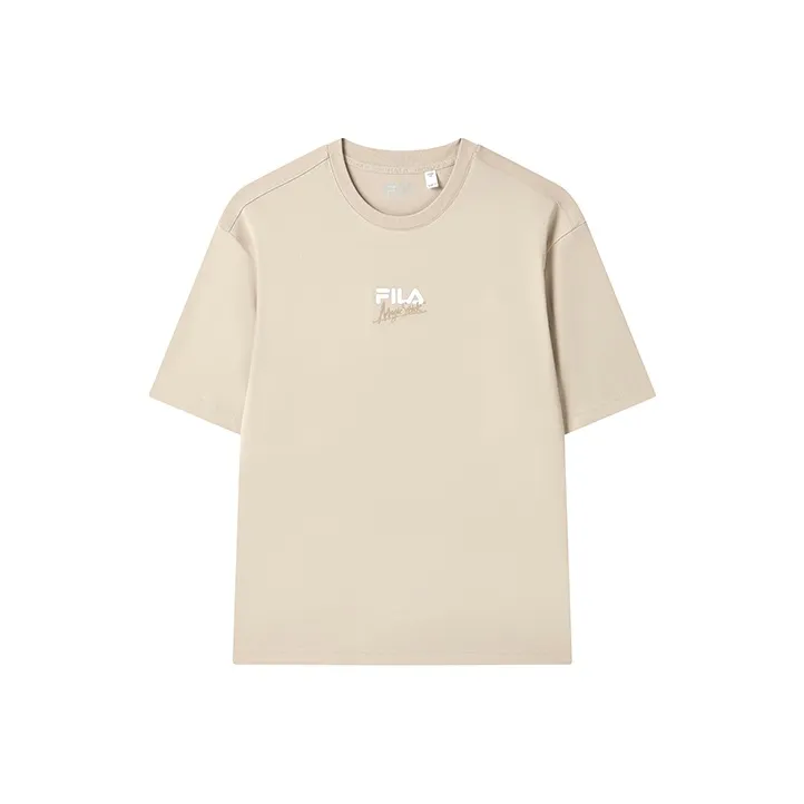 FILA T Shirt Unisex Maituo Camel Khaki-0