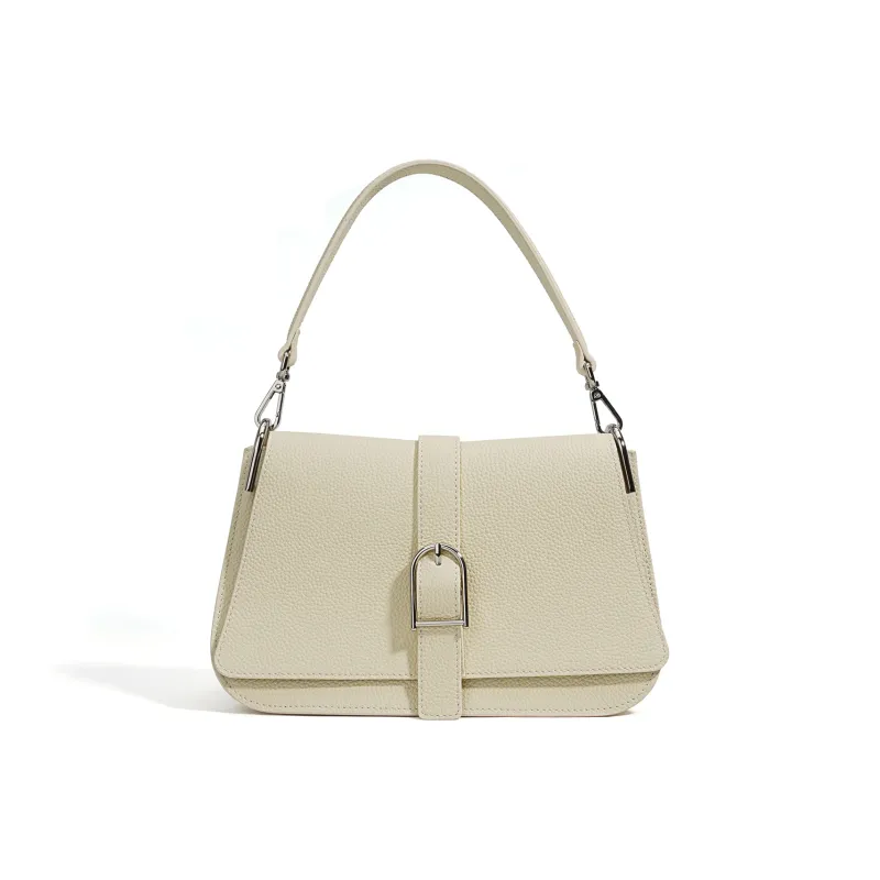 COURONNE Top Grain Cow Leather One Shoulder Handbag Women's Multicolor-14