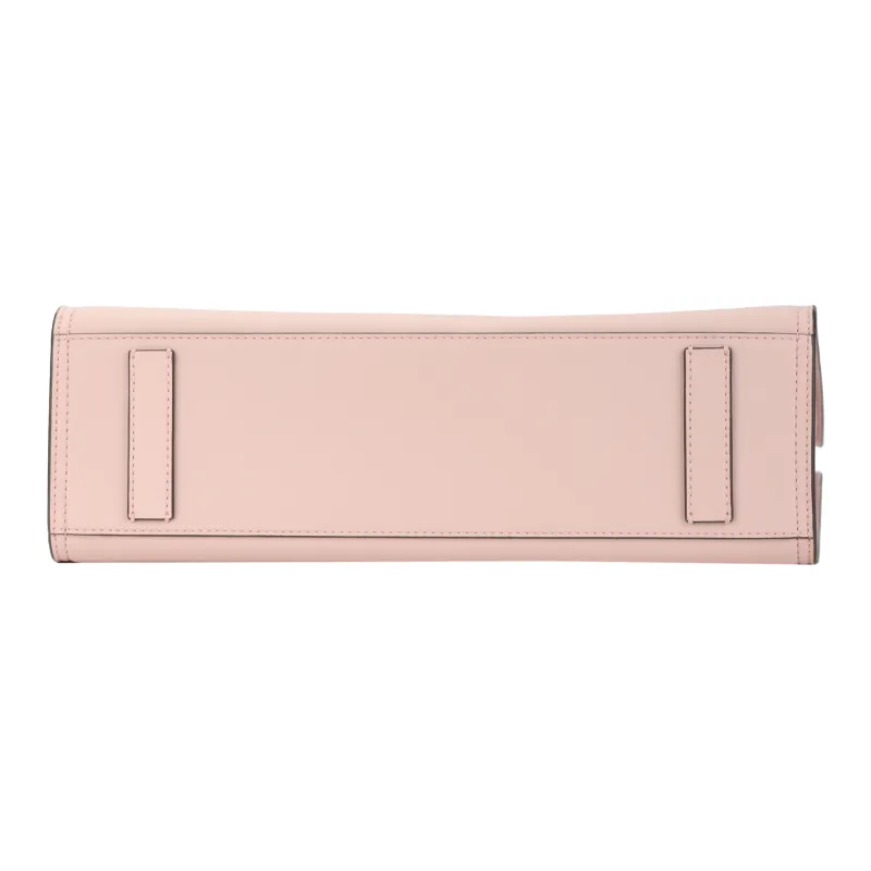 TORY BURCH Ella Synthetic Leather Tote Bag Shopping Bag Shoulder Bag Crossbody Bag Handbag Small Size Women's Dawn Pink-3