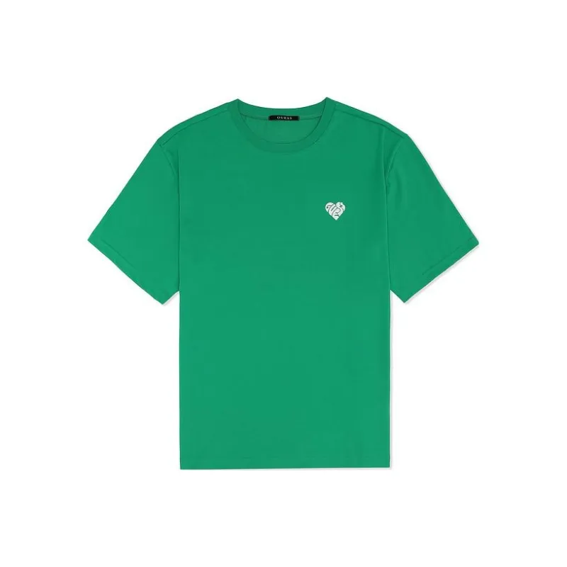 GUESS T Shirts Men Green-0