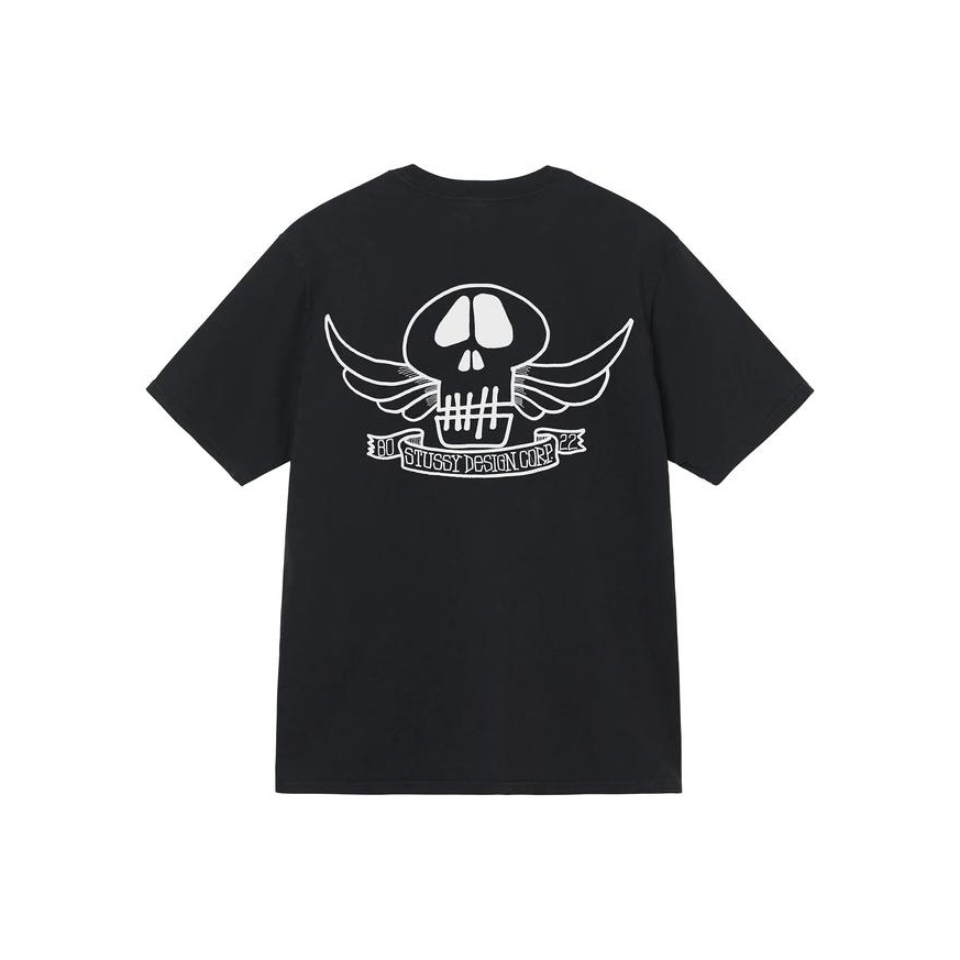 ★23SS★STUSSY BLOCK SPORT PIGMENT DYED TEE Stüssy Block Sport Pigment Dyed Tee Black (SS23) – STEALPLUG KL