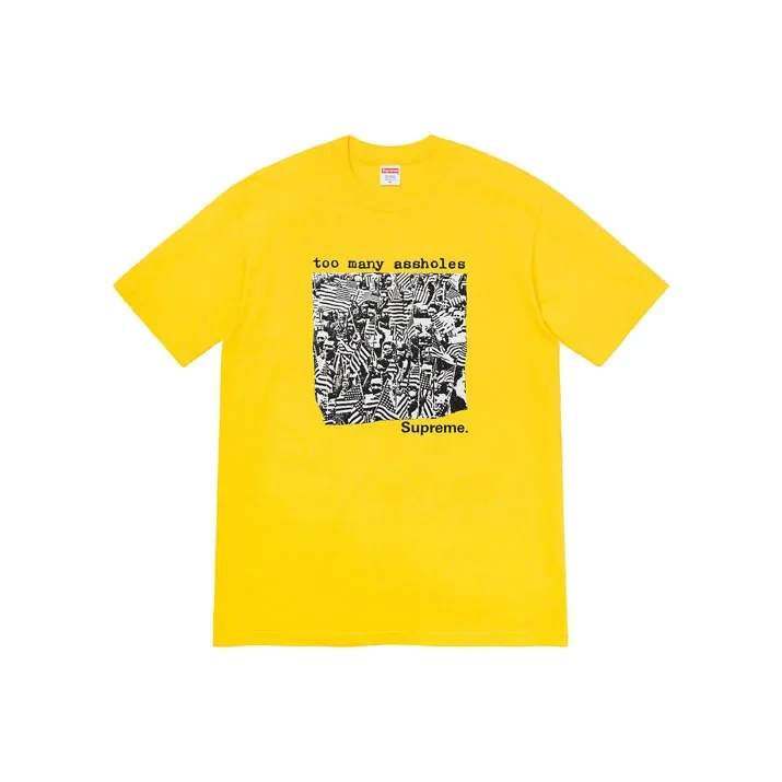 Supreme Too Many Assholes Tee-1