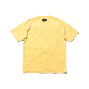 Beams T Shirts Men Yellow