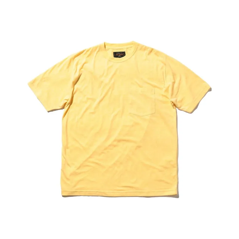 Beams T Shirts Men Yellow-0