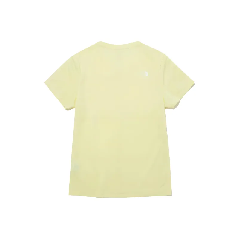 THE NORTH FACE T Shirts Women's Yellow-1