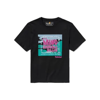 Timberland T Shirt Unisex Black