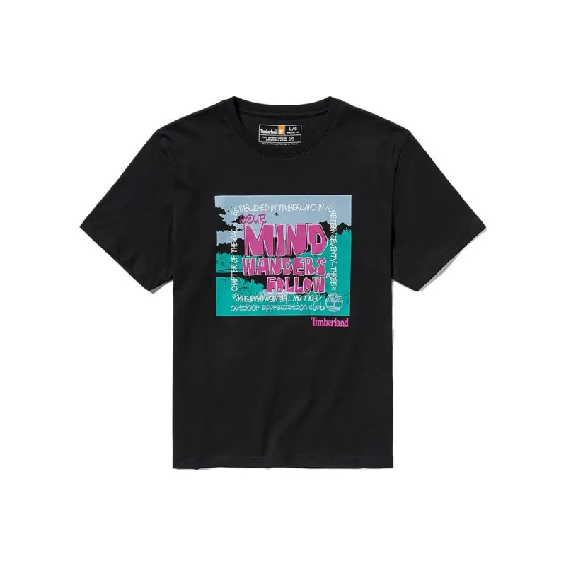 Timberland T Shirt Unisex Black-0