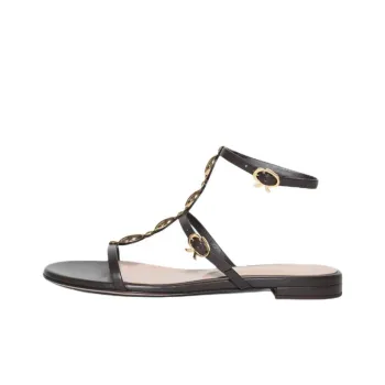 GIANVITO ROSSI Kalinda Roman Sandals Women's Black