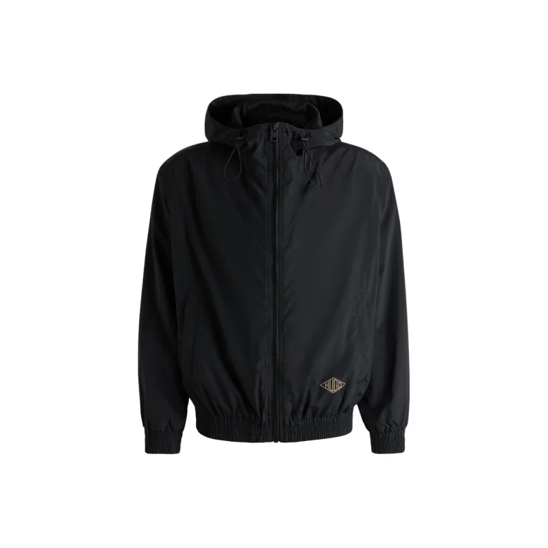 HUGO BOSS Logo Hooded Jacket-0