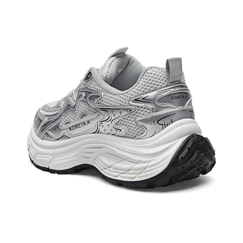 KOMETA.A Anti Slip And Wear Resistant Height Increasing Low Top Chunky Sneakers Unisex-24