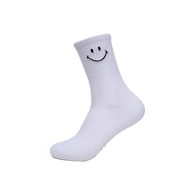 SMILEY Mid Calf Socks Unisex Combo Set-0