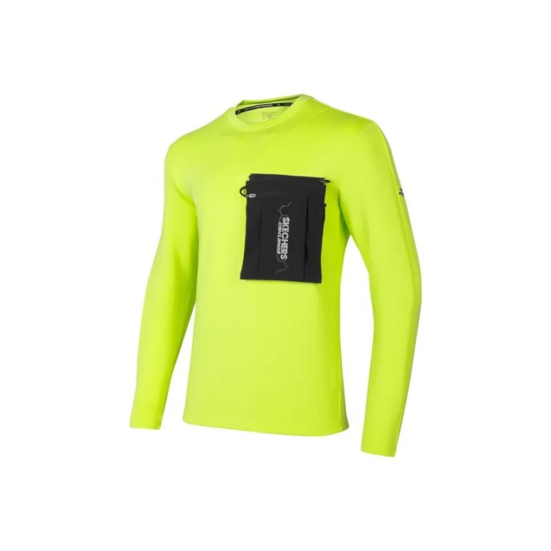 Skechers T-Shirts Men Bright Green-0