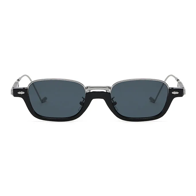 EQUIPMENTELEGANT Metal Square Sunglasses Women's-1