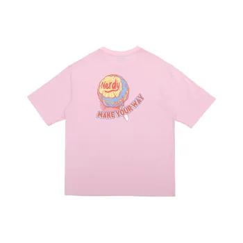 Nerdy T Shirts Unisex Pink