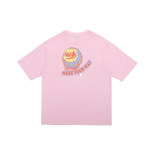 Nerdy T Shirts Unisex Pink