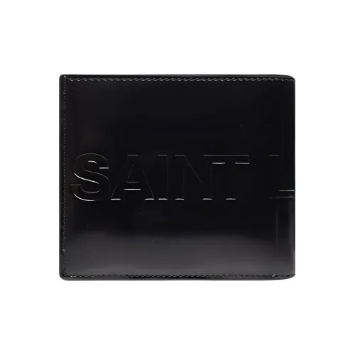 SAINT LAURENT Calfskin from Men's Black