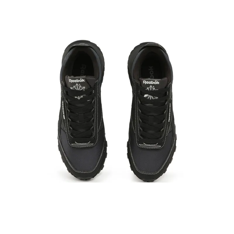 Reebok CL LEGACY W+ Anti Slip And Wear Resistant Height Increasing Low Top Running Shoes Unisex Black-3