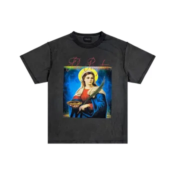 False Perception T-Shirt Unisex Washed Black