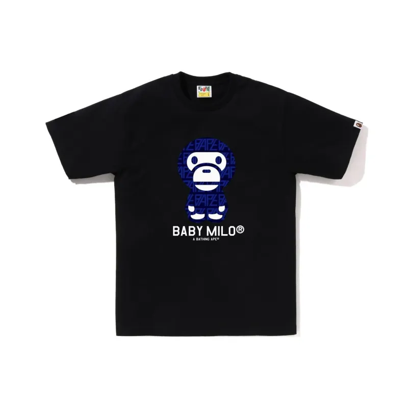 Bape Logo Monogram Baby Milo Tee-3