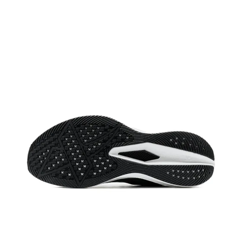 XTEP 360X 2.0 LITE Slip Resistant Coverage Low Top Carbon Plate Marathon Racing Running Shoes Men's Black White-4