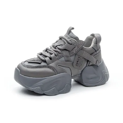 PLO CART Wear resistant And Lightweight Low Top Chunky Sneakers Women's