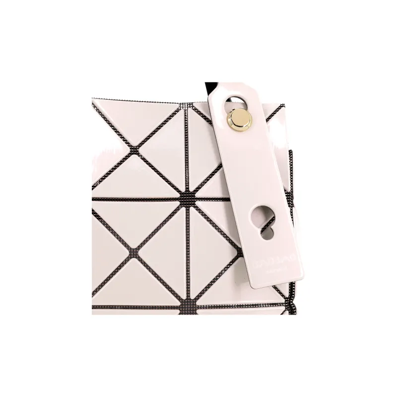 ISSEY MIYAKE CARAT PVC With Textile Tote Bag Shopping Bag Handbag Unisex Beige Yellow-4
