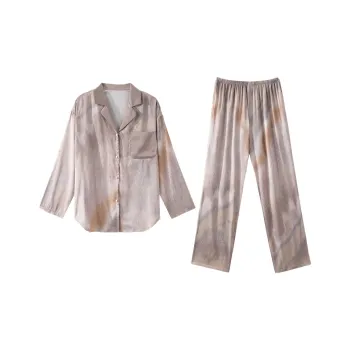 BONAS Pajama Set Women's Light Purple Gradient