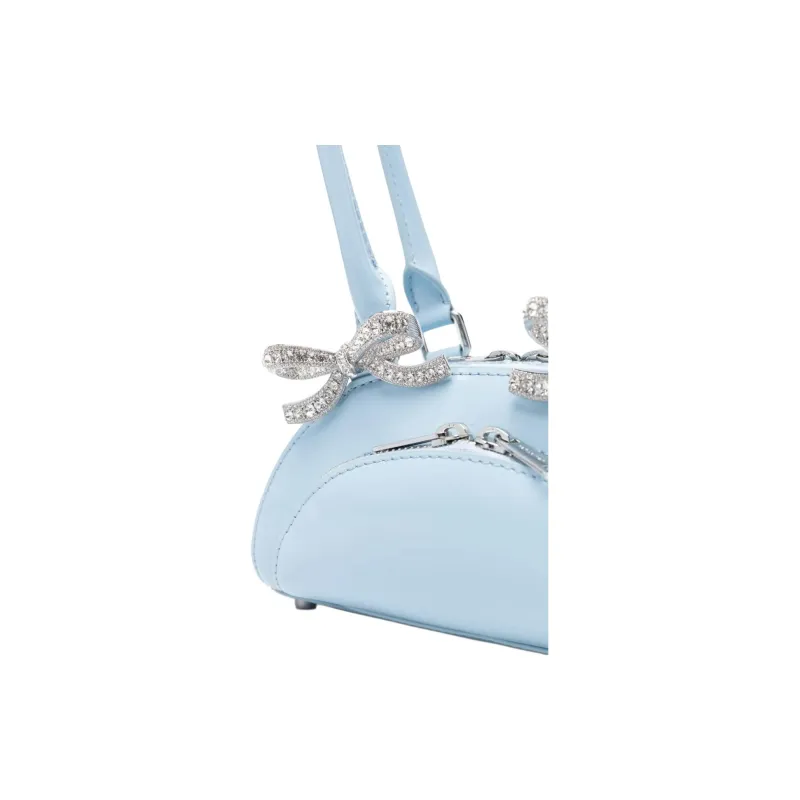 Self portrait Mini Curved Shoulder Bag-3