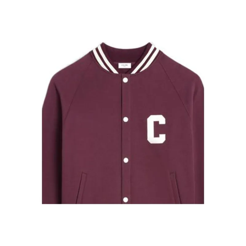 CELINE Baseball Jacket Men's Red-6