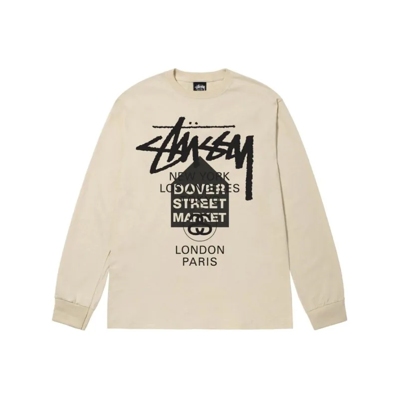 Stussy Classic Gear L/S Pigment Dyed Tee-6