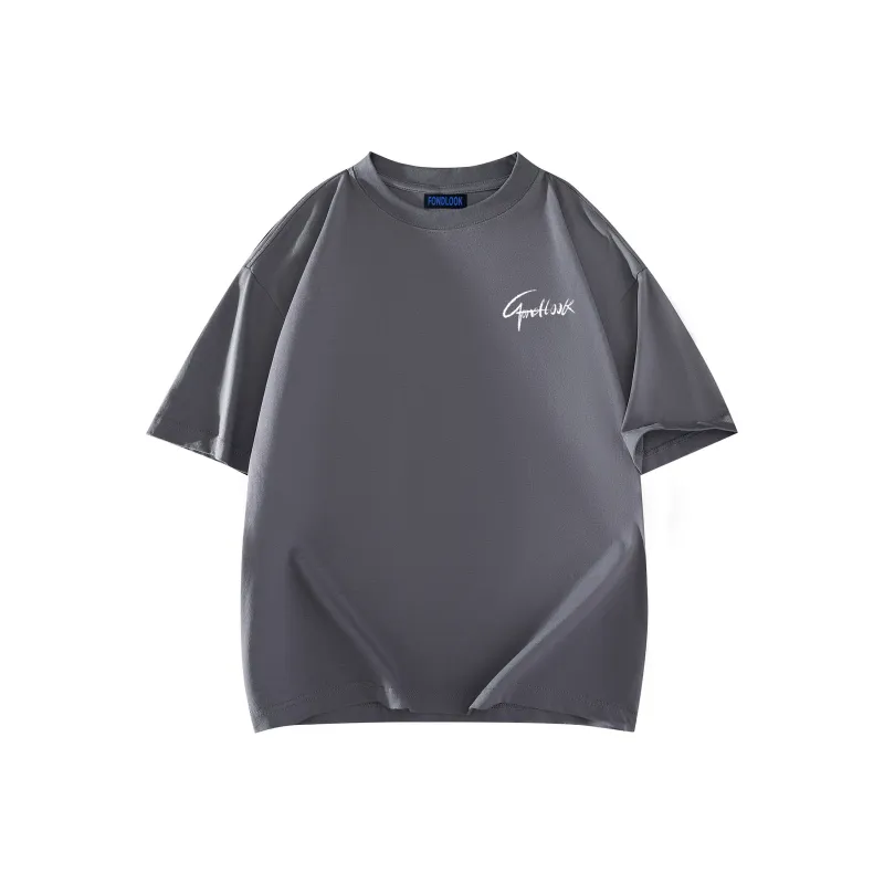 FONDLOOK Short Sleeved T Shirts Unisex-18