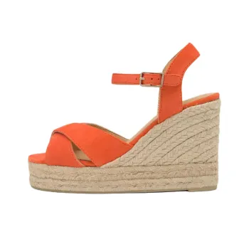 Castañer BLAUDELL Strap Sandals 8cm Women's Orange