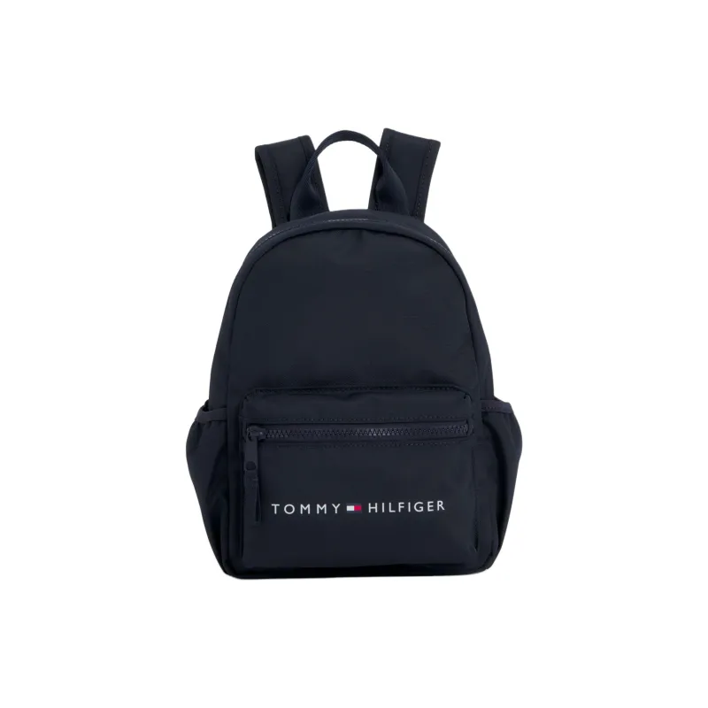 Tommy Hilfiger Recycled Polyester Backpack Small Size Unisex Space Blue-0
