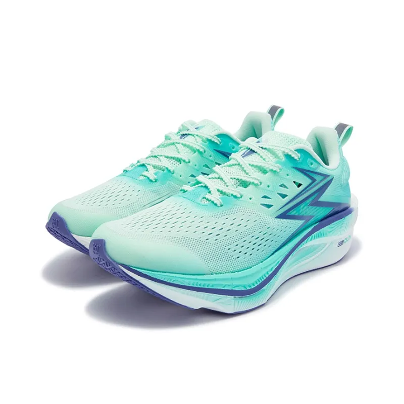361° Flame 3 ET Cushioning, Slip Resistant, And Abrasion Resistant Low Top Training Running Shoes Unisex Eggshell Green-2