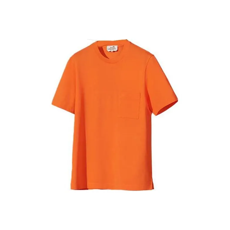 HERMES T-Shirts Men Orange-0