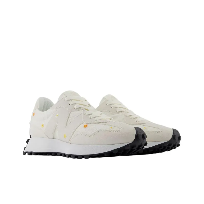 New Balance 327 Sea Salt Floral Embroidery Women's-3