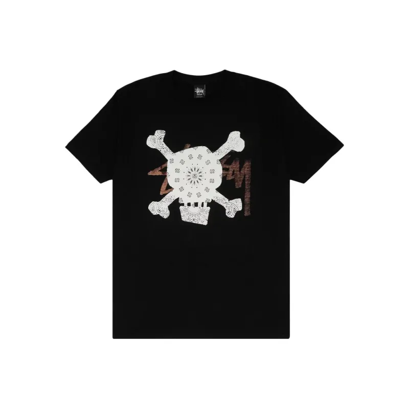 Stussy Paisley Skull Tee-0