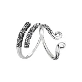 Golden Hoop Spell Couple Rings