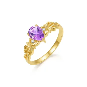 Diamond International Crystal Rings Women's