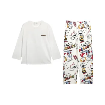 Beiyan x SNOOPY Pajama Set Women's Image Color