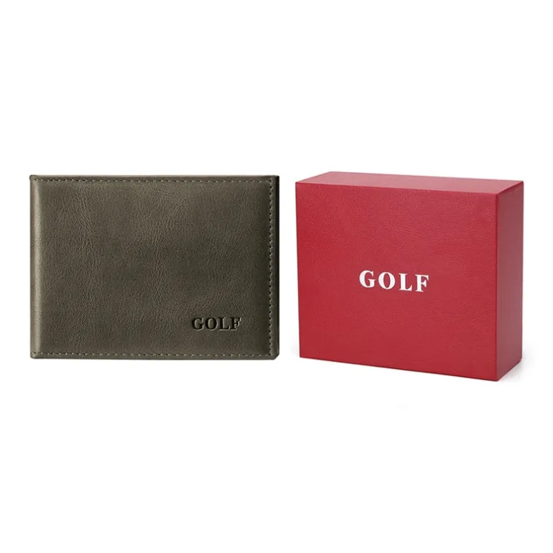 GOLF Cow Leather Bonded Synthetic Leather Card Holder Men's Multicolor-10
