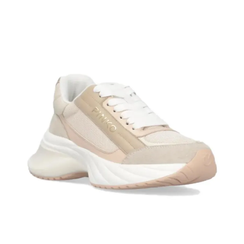 PINKO Low Top Casual Shoes Women's White-4